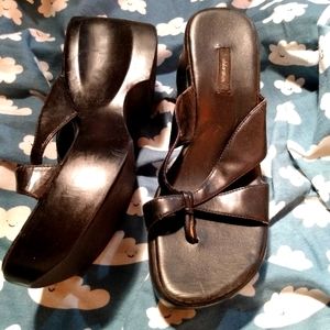 Vintage 90s platform shoes